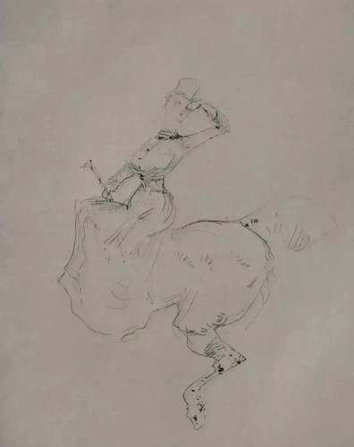 Toulouse lautrec amazone à - toulouse,