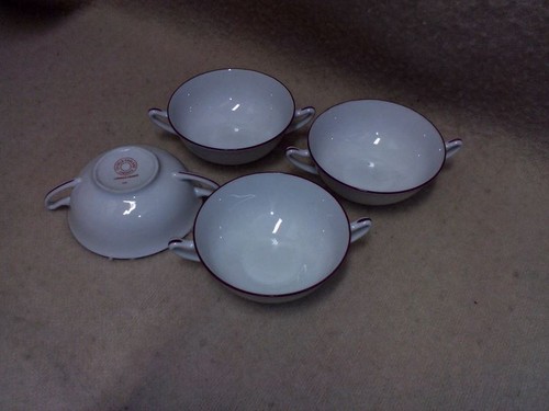 Six tasse porcelaine chfield - tasse,