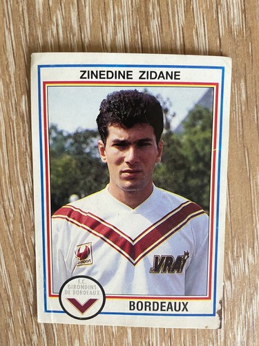 Panini foot card zinedine - panini, 93