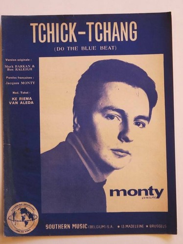 Partition vintage sheet music
