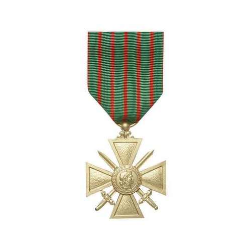Médaille croix guerre - médaille,