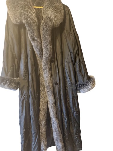 Manteau réversible long - long, en