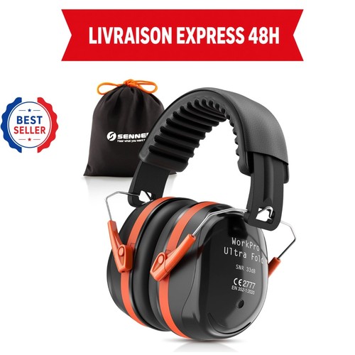 Casque anti bruit pliable - casque,