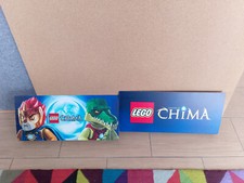 Lego chima lot ancien PLV pub publicitaire de magasin plastique présentoir