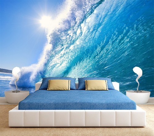 Ocean wave surfing - 3d,