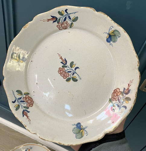 Ancienne assiette faience - ancienne,
