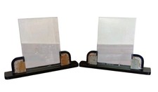 Paire Ancien Cadre Photo À