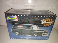 MAQUETTE REVELL - 1/24 - 1955 FORD PANEL TRUCK  HARLEY-DAVIDSON - NEUF SCELLE