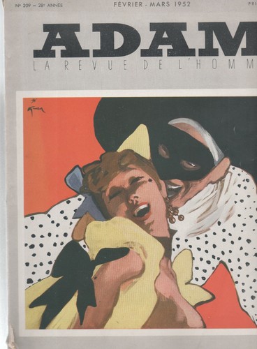 Revue homme adam 1952 - revue, de