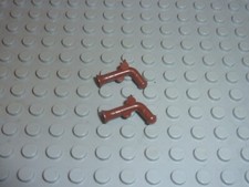 2 x Revolver LEGO redbrown