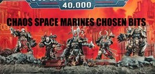 WARHAMMER 40K CHAOS SPACE MARINES CHOSEN BITS
