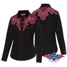 Chemise Stars & Stripes Jenna Western Chemise Country Style