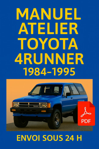 Manuel atelier toyota 4runner - atelier,