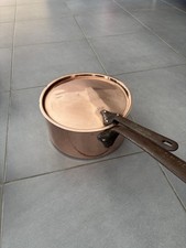 Ancienne Grande Casserole Avec Son Couvercle Signée « La Ménagère Paris »