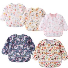 5 PCS Bavoirs Manches Longues