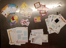 DISNEY GIRL GROS LOT CARTES DOCUMENTS ALBUM SCRAPBOOKING 