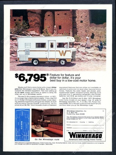 1972 winnebago brave - 1972,