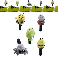 Couvre-club de golf en peluche, accessoire doux, cadeau pour golfeur