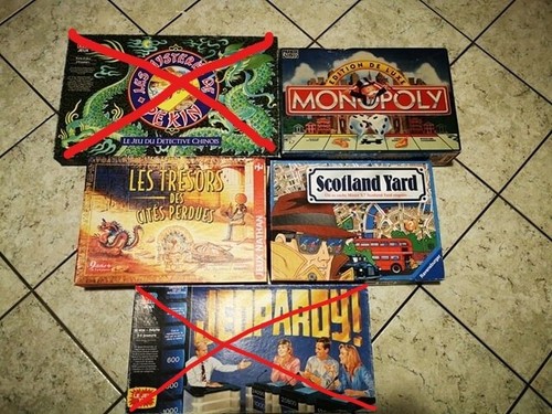 Rare lot de 3 - rare,
