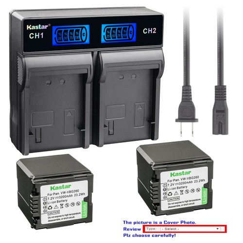 Kastar battery lcd - battery, rapid
