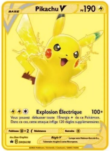 Carte pokémon métal - ⭐,