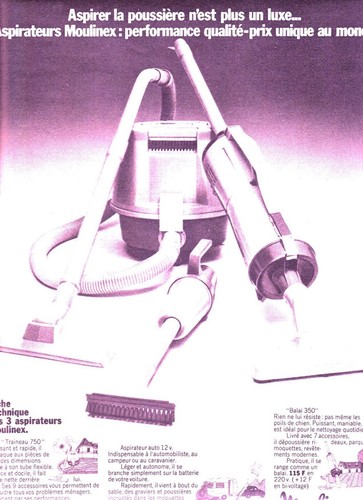 Publicite 1970 moulinex - 1970,