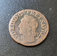 C0426 : Double Tournois Louis XIII Type Warin  1642 A
