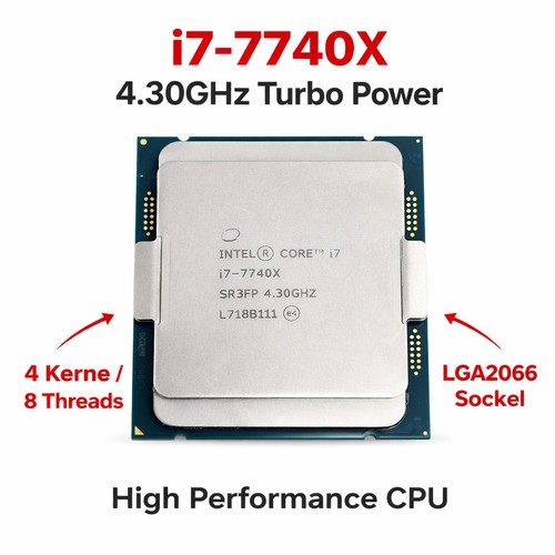 Intel core 7740x processeur - intel, i7-7740x