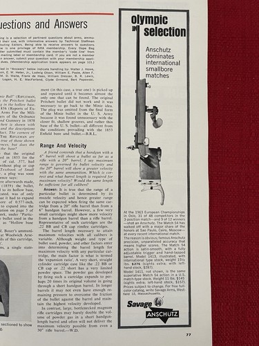 Savage anschutz 1964 print - 1964,