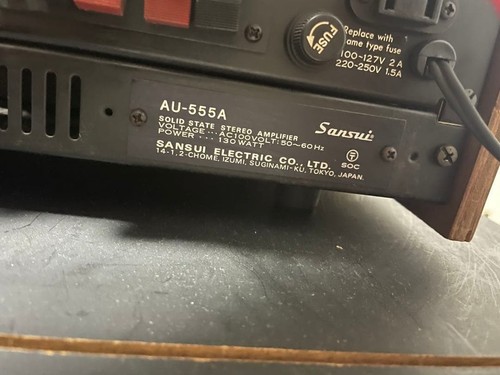 Sansui 555a integrated - sansui,