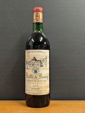 COTES DE BOURG - 1971 -  BAILLI DE BOURG - 54 ans - LA VINIFERA - A SAISIR