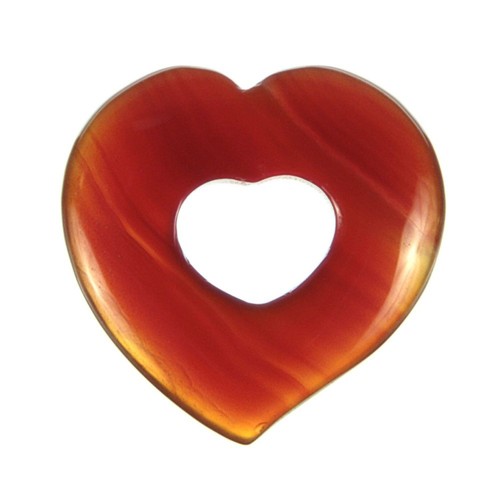 Pendentif donut coeur - , en