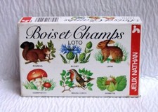 Jeux Loto Nathan Bois et Champs années 80