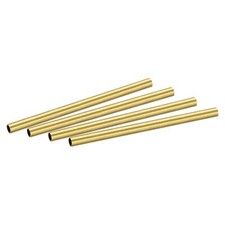 4pcs laiton rond - 4pcs, tube