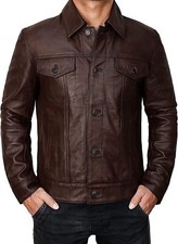 Manteau moto homme - , en