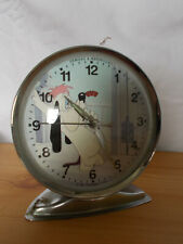 Ancien réveil métal DROOPY TURNER ENT. DEMONS ET MERVEILLES vintage 1996 Mécaniq