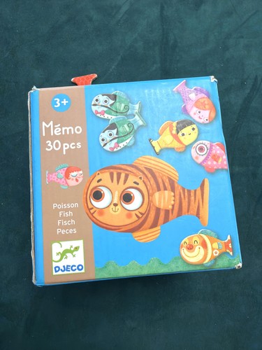 Djeco mémo poisson - djeco,