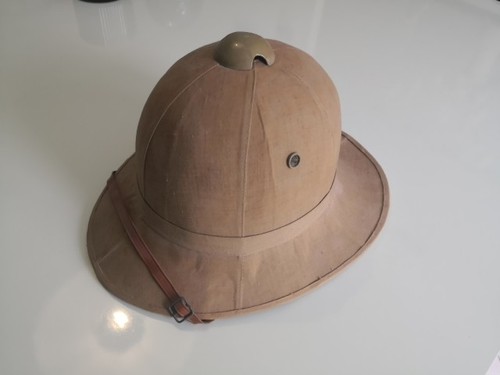 Casque colonial italien