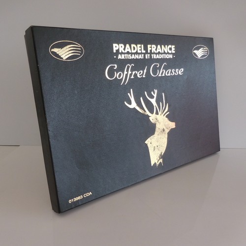Coffret chasse vintage pradel - coffret,