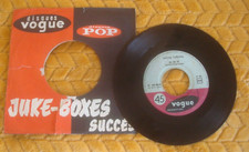 JOHNNY HALLYDAY VINYL 45 TOURS