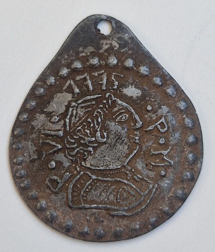 Rare 1775 pope - pius, (pivs
