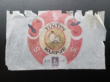 Tintin Kuifje emballage papier pour agrumes (orange citrons etc) RARE  13 sur 18