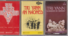 TRI YANN  lot de 3 K7 cassettes audio Tape