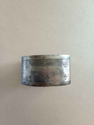 Rond serviette ancien - rond, de