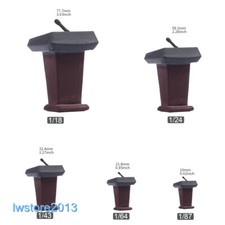 Speech Podium Desk Scene Props