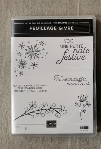 Stampin tampons feuillage - tampons,