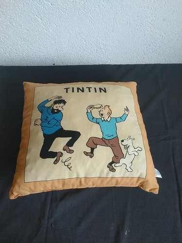Hergé tintin coussin tissu - hergé,
