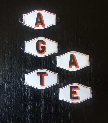 Anciennes petites plaques - 5,
