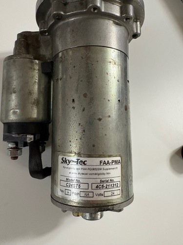 Skytec c24st5 aircraft starter - c24st5,