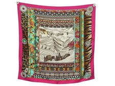 NEUF RARE FOULARD HERMES LA FEMME AUX SEMELLES DE VENT HONORE ALINE BOITE SCARF